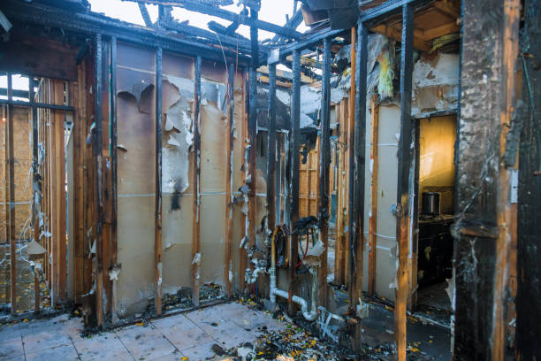 Professional Soot Cleanup technician working in Hillsboro, TX